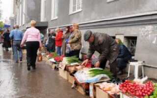 В Краснодаре власти борются с уличной торговлей