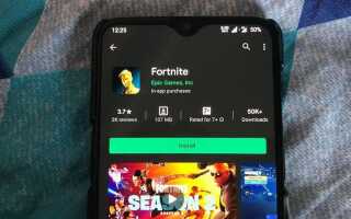 Популярную онлайн-игру Fortnite заблокировали в Google Play и App Store