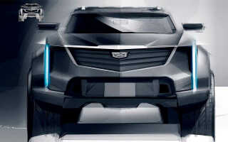 Cadillac опубликовал изображение таинственного внедорожника