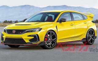 Honda Civic Type R станет трехмоторным и полноприводным