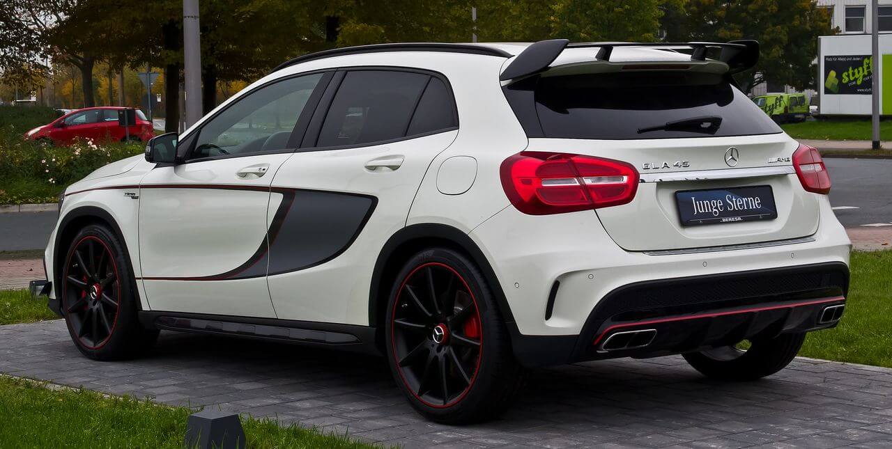 Mercedes-Benz GLA 45 AMG 4MATIC Edition 1 (X 156) вид сзади