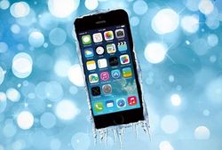 iPhone замерз