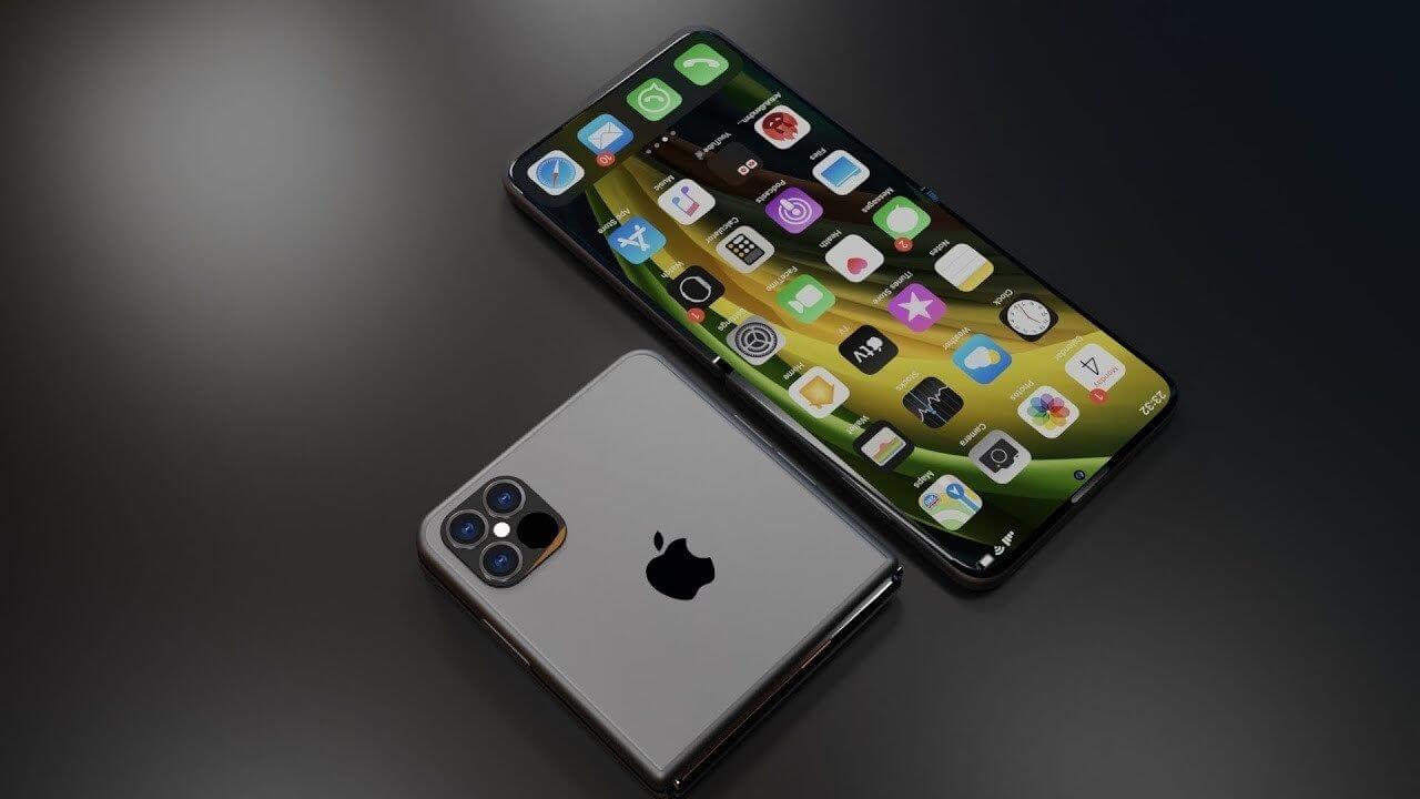 Концепт дизайна складного IPHONE