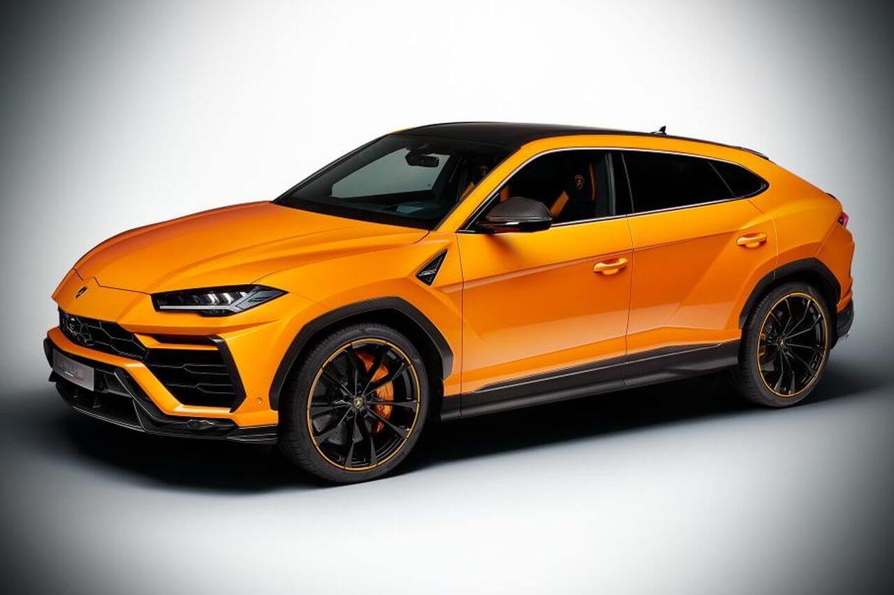 Lamborghini Urus Желтый