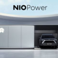 Станция NIO по автоматической замене тягового аккумулятора в электромобиле за три минуты