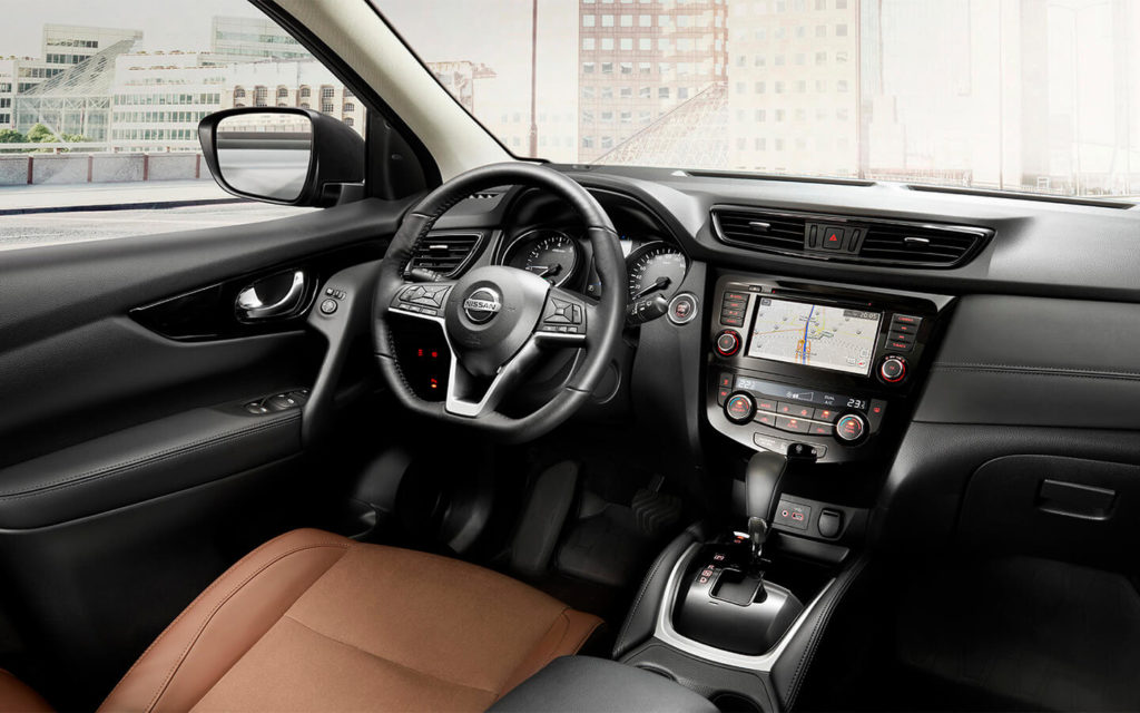 Nissan Qashqai интерьер